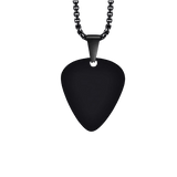 Collier pendentif Johnny Hallyday Médiator - 2 modèles - Collier - Le Taulier - boutique Johnny Hallyday