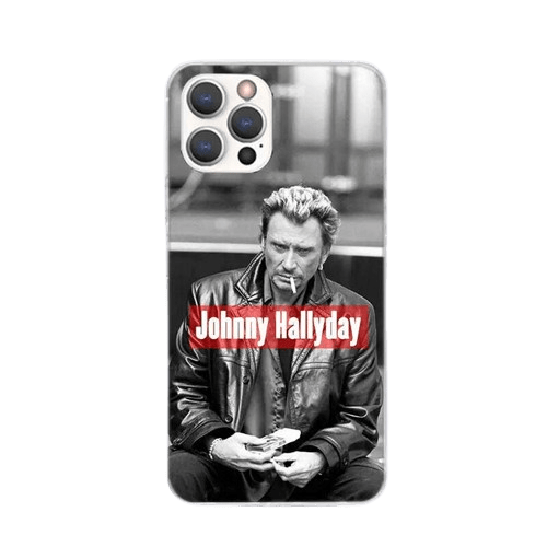 Coque de téléphone Johnny Hallyday iPhone 14 et 15 - 10 modèles - Coque de téléphone - Le Taulier - boutique Johnny Hallyday