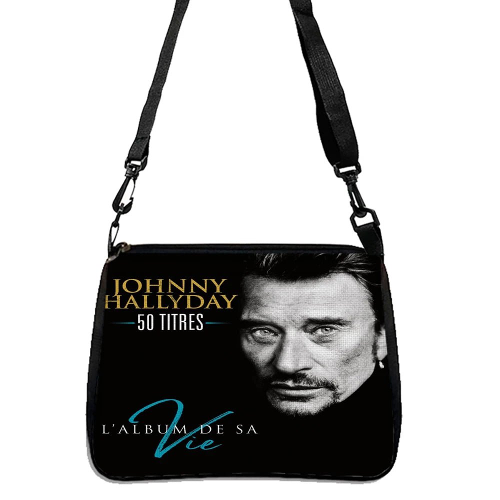 Sac Messenger Bandoulière 'Böse Hasi' Totenkopf Cartoon Noir - Trendbagz Neuf