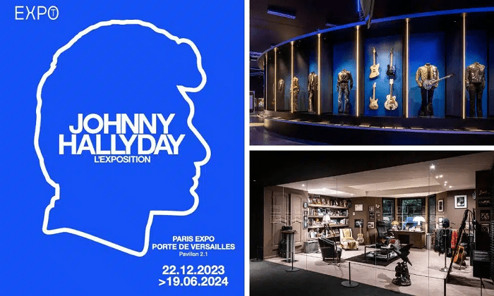 Exposition Johnny Hallyday Paris 2024