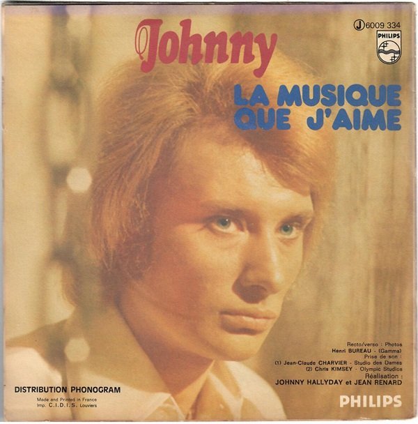 Paroles de Johnny Hallyday : "La musique que j'aime"