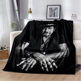 Couverture en flanelle Johnny Hallyday - 22 modèles