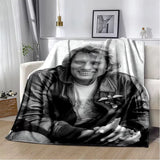 Couverture en flanelle Johnny Hallyday - 22 modèles