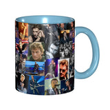 Mug Johnny Hallyday Collector - 6 couleurs