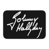 Petit tapis Johnny Hallyday 40 cm x 60 cm - 24 modèles