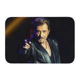 Petit tapis Johnny Hallyday 40 cm x 60 cm - 24 modèles