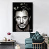 Affiche en satin Johnny Hallyday - 20 modèles - Affiche - Le Taulier - boutique Johnny Hallyday