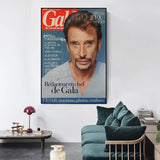 Affiche en satin Johnny Hallyday - 20 modèles - Affiche - Le Taulier - boutique Johnny Hallyday