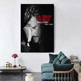 Affiche en satin Johnny Hallyday - 20 modèles - Affiche - Le Taulier - boutique Johnny Hallyday