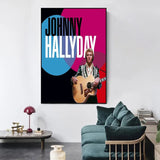 Affiche en satin Johnny Hallyday - 20 modèles - Affiche - Le Taulier - boutique Johnny Hallyday