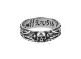 Bague Johnny Hallyday Crâne - Bague - Le Taulier - boutique Johnny Hallyday