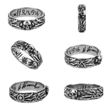 Bague Johnny Hallyday Crâne - Bague - Le Taulier - boutique Johnny Hallyday