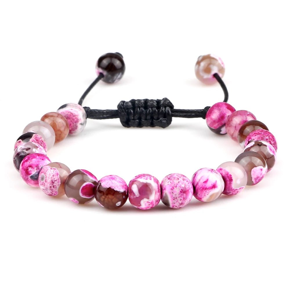 Bracelet Homme Johnny Hallyday - Perles Tressées Crâne Simulé Or Luxe, Style Rock Cuir Ajustable Concert Idole