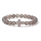 Bracelet de perles Johnny Hallyday Croix - 15 modèles - Bracelet - Le Taulier - boutique Johnny Hallyday