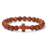 Bracelet de perles Johnny Hallyday Croix - 15 modèles - Bracelet - Le Taulier - boutique Johnny Hallyday