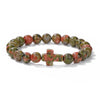 Bracelet de perles Johnny Hallyday Croix - 15 modèles - Bracelet - Le Taulier - boutique Johnny Hallyday