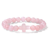 Bracelet de perles Johnny Hallyday Croix - 15 modèles - Bracelet - Le Taulier - boutique Johnny Hallyday
