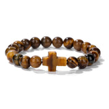 Bracelet de perles Johnny Hallyday Croix - 15 modèles - Bracelet - Le Taulier - boutique Johnny Hallyday