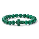 Bracelet de perles Johnny Hallyday Croix - 15 modèles - Bracelet - Le Taulier - boutique Johnny Hallyday