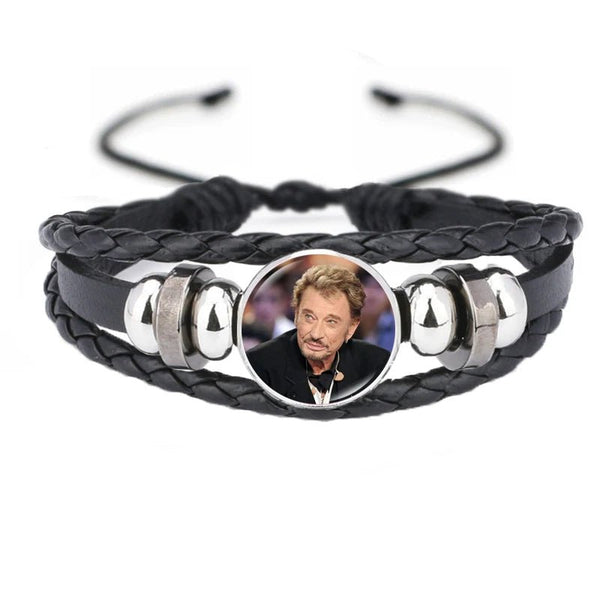Bracelet Johnny Hallyday Hommage - 15 modèles