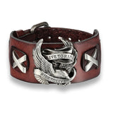 Bracelet Johnny Hallyday Live to ride - 4 modèles - Bracelet - Le Taulier - boutique Johnny Hallyday