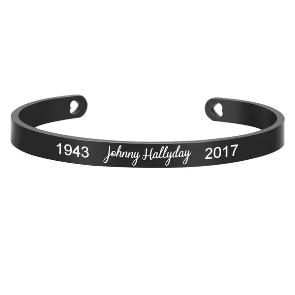 Bracelet Johnny Hallyday Signature - 5 modèles