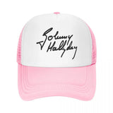 Casquette Johnny Hallyday Signature modèle 3 - 9 couleurs - Casquette - Le Taulier - boutique Johnny Hallyday