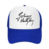 Casquette Johnny Hallyday Signature modèle 3 - 9 couleurs - Casquette - Le Taulier - boutique Johnny Hallyday