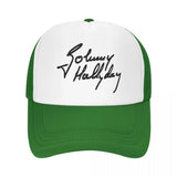 Casquette Johnny Hallyday Signature modèle 3 - 9 couleurs - Casquette - Le Taulier - boutique Johnny Hallyday