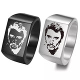 Chevalière Johnny Hallyday - 2 modèles - Bague - Le Taulier - boutique Johnny Hallyday