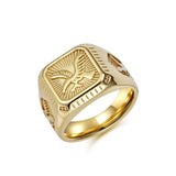 Chevalière Johnny Hallyday Aigle - 2 modèles - Bague - Le Taulier - boutique Johnny Hallyday