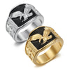 Chevalière Johnny Hallyday Aigle modèle 2 - 2 modèles - Bague - Le Taulier - boutique Johnny Hallyday
