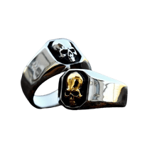 Chevalière Johnny Hallyday Crâne - 2 modèles - boutique Johnny Hallyday - bijoux Johnny Hallyday - Le Taulier