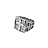 Chevalière Johnny Hallyday Croix - 2 modèles - Bague - Le Taulier - boutique Johnny Hallyday