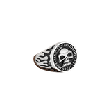 Chevalière Johnny Hallyday Harley Davidson - Bague - Le Taulier - boutique Johnny Hallyday