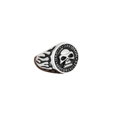 Chevalière Johnny Hallyday Harley Davidson - boutique Johnny Hallyday - bijoux Johnny Hallyday - Le Taulier