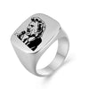 Chevalière Johnny Hallyday Hommage - 13 modèles argent - Bague - Le Taulier - boutique Johnny Hallyday