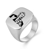 Chevalière Johnny Hallyday Hommage - 13 modèles argent - Bague - Le Taulier - boutique Johnny Hallyday