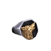 Chevalière Johnny Hallyday Loup modèle 2 - 2 modèles - Bague - Le Taulier - boutique Johnny Hallyday