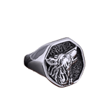 Chevalière Johnny Hallyday Loup modèle 2 - 2 modèles - Bague - Le Taulier - boutique Johnny Hallyday