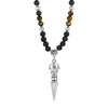 Collier de perles Johnny Hallyday modèle 2 - Collier - Le Taulier - boutique Johnny Hallyday