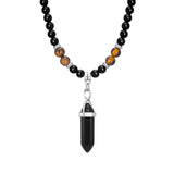 Collier de perles Johnny Hallyday modèle 3 - Collier - Le Taulier - boutique Johnny Hallyday