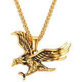 Collier pendentif Johnny Hallyday Aigle - 4 modèles - Collier - Le Taulier - boutique Johnny Hallyday