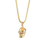 Collier pendentif Johnny Hallyday Crâne - 3 modèles - Collier - Le Taulier - boutique Johnny Hallyday