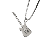 Collier pendentif Johnny Hallyday Guitare - Collier - Le Taulier - boutique Johnny Hallyday