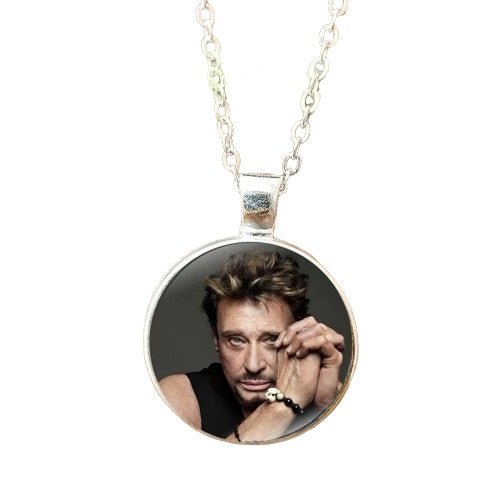 Collier pendentif Johnny Hallyday Hommage - 14 modèles