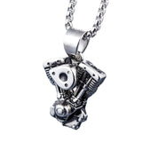 Collier pendentif Johnny Hallyday Motard modèle 2 - Collier - Le Taulier - boutique Johnny Hallyday