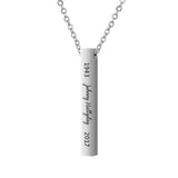 Collier pendentif Johnny Hallyday Signature - 5 modèles - Collier - Le Taulier - boutique Johnny Hallyday