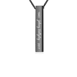 Collier pendentif Johnny Hallyday Signature - 5 modèles - Collier - Le Taulier - boutique Johnny Hallyday