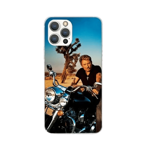 Coque de téléphone Johnny Hallyday iPhone 12 et 13 - 10 modèles - Coque de téléphone - Le Taulier - boutique Johnny Hallyday